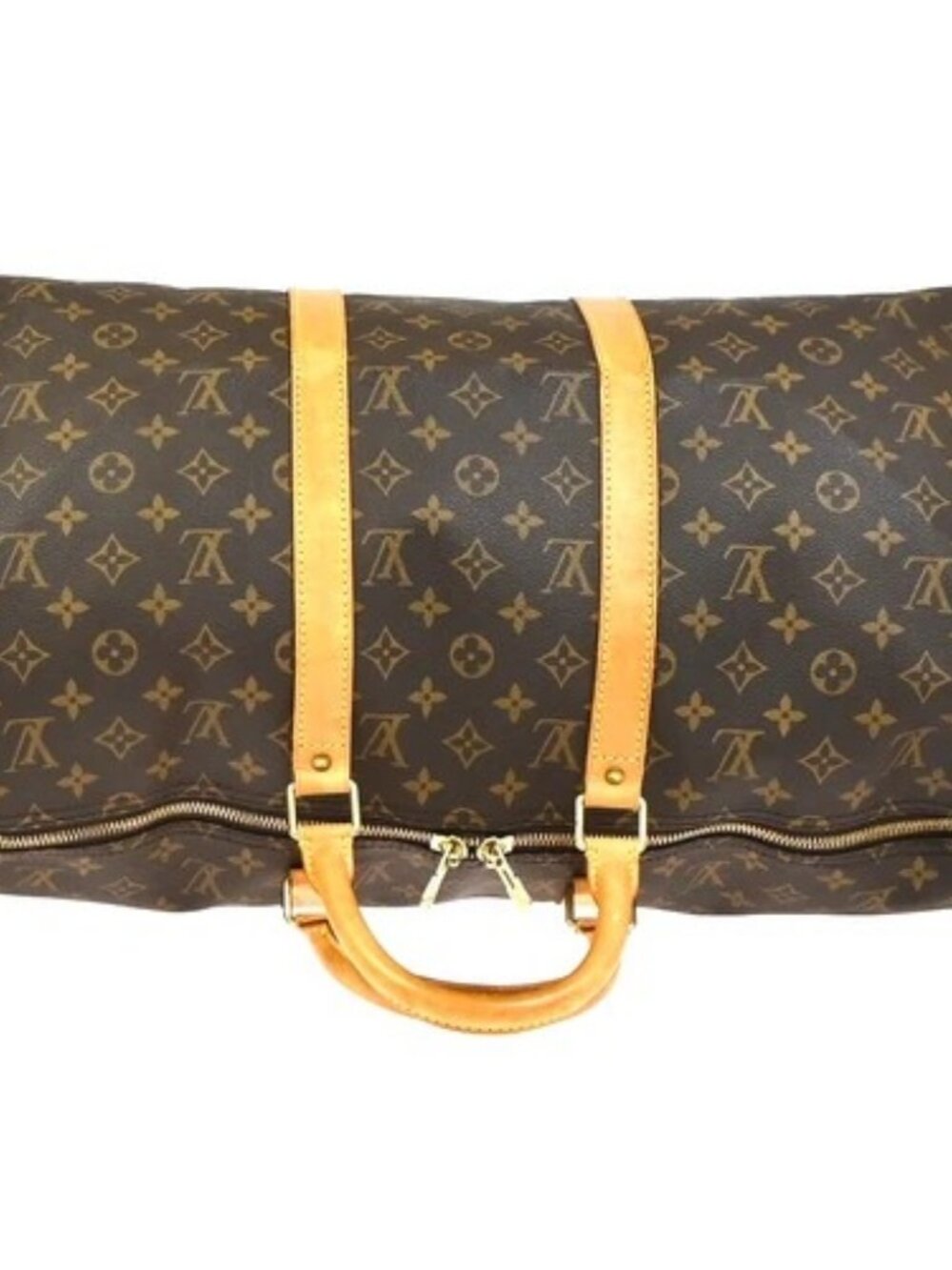 LOUIS VUITTON Keepall 50 Travel Hand Bag Monogram Leather Brown M41426 16YH913 - Picture 5 of 14